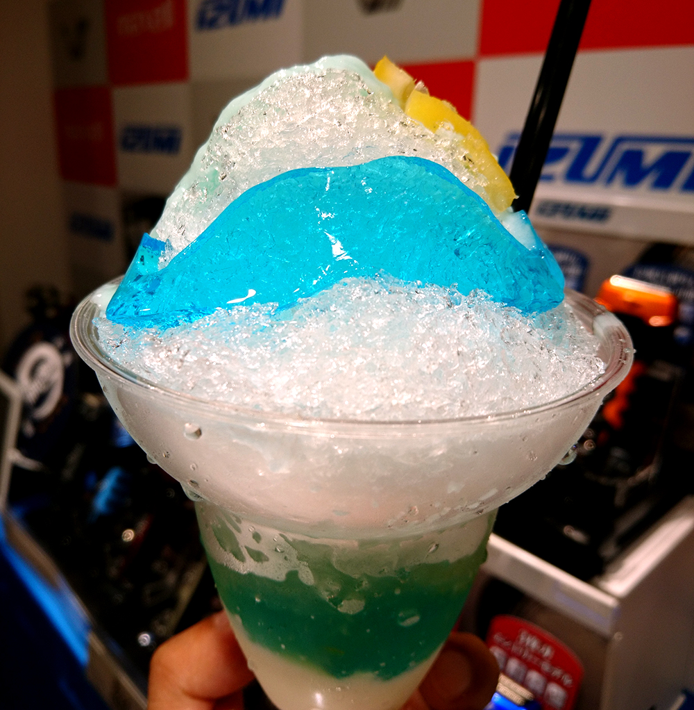 渋谷のPOPUPスタンド「IZUMI “SHAVE” STAND」のかき氷