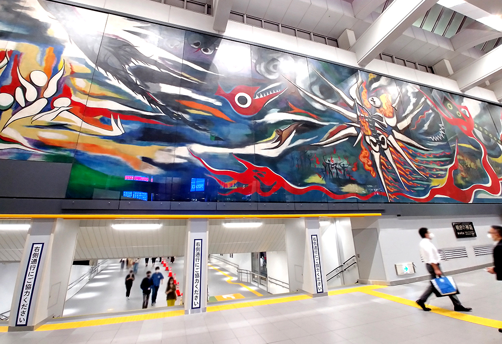 渋谷駅・井の頭線からJR線へ「新・乗換ルート」レポ！乗り換えの所要時間は？渋谷フクラス通路にはアートアクアリウム！？