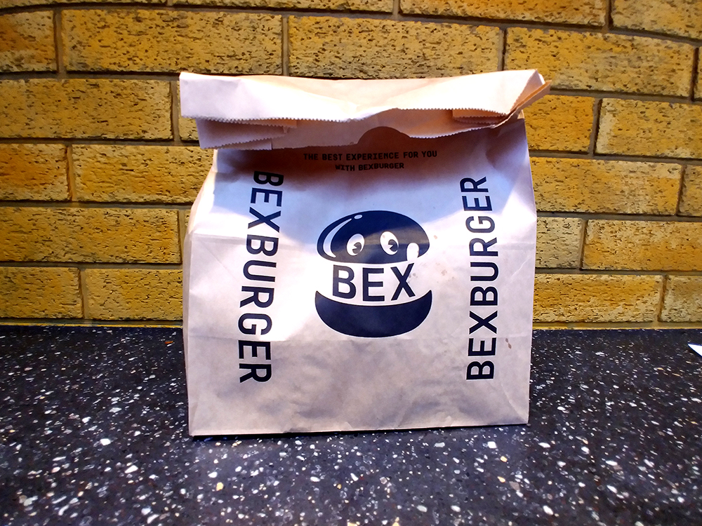 BEX BURGER（ベックスバーガー）の紙袋