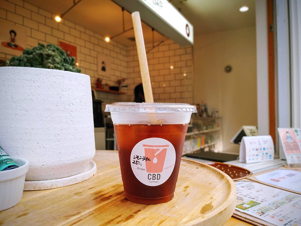 CBD(coffee)駒場東大前店のCBD入りアイスコーヒー